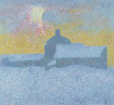 Winter Fog (Winter in Maloja). Artist: Giacometti, Giovanni (1868-1933)