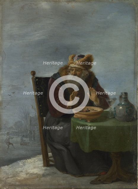 Winter (From the series The Four Seasons), c. 1644. Artist: Teniers, David, the Younger (1610-1690)