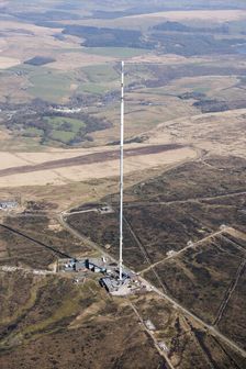 Winter Hill television transmitter, Lancashire, 2019. Creator: Historic England