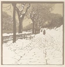 Winter (Hohe Warte in Vienna), 1903. Creator: Moll, Carl (1861-1945)