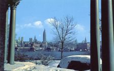 Winter in New York City, New York, USA, 1956