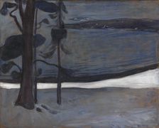 Winter in Nordstrand, 1900-1901. Creator: Edvard Munch