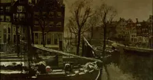 Winter in Amsterdam, c.1900-c.1901. Creator: George Hendrik Breitner