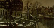 Winter in Amsterdam, c.1900-c.1901. Creator: George Hendrik Breitner