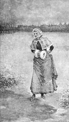 "Winter in Brabant, Seventeenth Century", after GH Boughton, A.R.A. 1890. Creator: Unknown