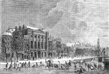 Winter in Holland: the Emperor's Canal, Amsterdam, 1864. Creator: Unknown