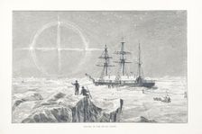 Winter in the Arctic Ocean, 1882. Creators: Walter William May, Edward Whymper