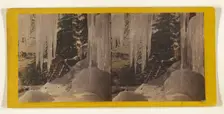 Winter in the Catskills. Ice and snow, about 1862. Creator: E. & H.T. Anthony