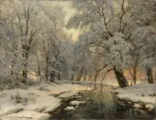 Winter in the Forest, c1930
