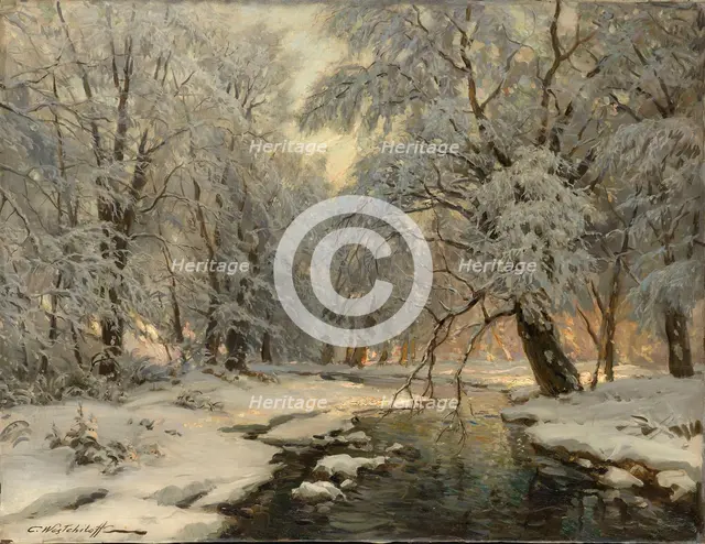 Winter in the Forest, c1930.