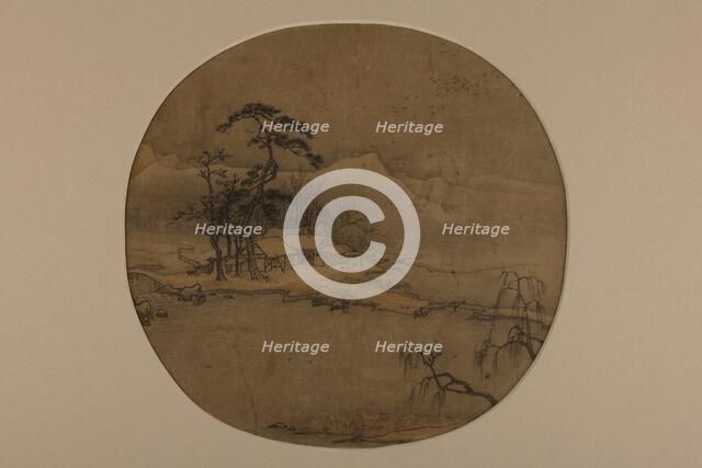 Winter Landscape, 13th century. Creator: Unknown.