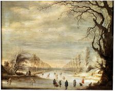 Winter Landscape 17th century. Artist: Gysbrecht Leytens