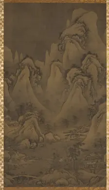 Winter Landscape, 1500s. Creator: Yeoseol (Korean)