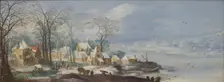 Winter Landscape, 1597-1625. Creators: Joos de Momper, the younger, Jan Brueghel the Elder
