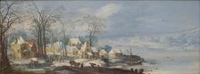 Winter Landscape, 1597-1625. Creators: Joos de Momper, the younger, Jan Brueghel the Elder