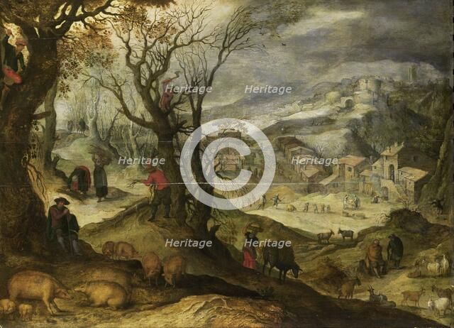 Winter Landscape, 1615-1650. Creator: Unknown.