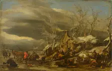 Winter Landscape, 1645-1648