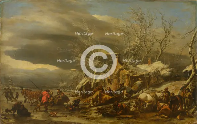 Winter Landscape, 1645-1648.