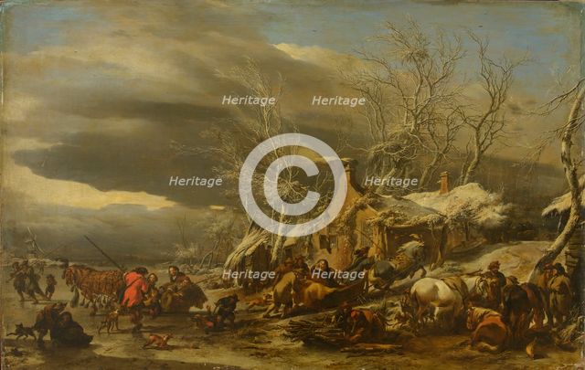 Winter Landscape, 1645-1648.