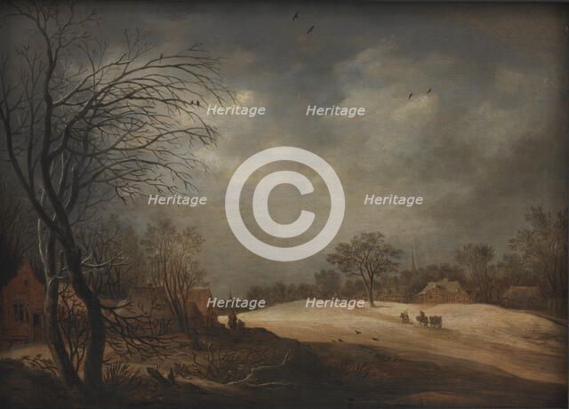 Winter Landscape, 1648-1651. Creator: Frans de Momper.