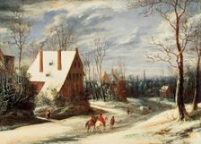 Winter Landscape, 1650. Creator: Daniël van Heil
