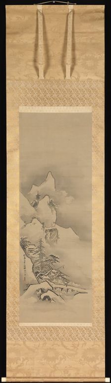 Winter Landscape, 1662. Creator: Kanô Tan'yû