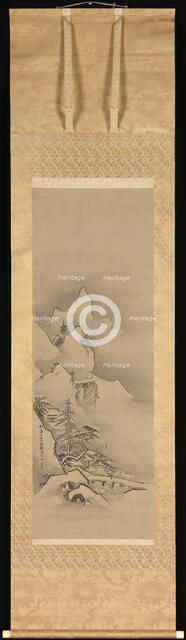 Winter Landscape, 1662. Creator: Kanô Tan'yû.