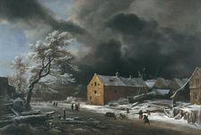 Winter Landscape, 1670. Creator: Jacob van Ruisdael