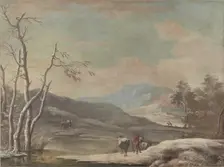 Winter Landscape, 1728. Creator: Marco Ricci