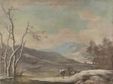 Winter Landscape, 1728. Creator: Marco Ricci