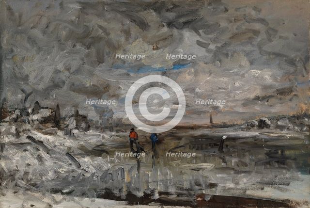 Winter Landscape, 1880. Creator: Fanny Churberg.