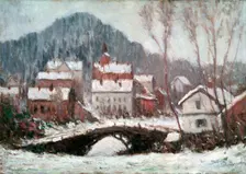 Winter Landscape 1895. Artist: Claude Monet