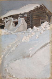 Winter Landscape, 1905. Creator: Akseli Gallen-Kallela