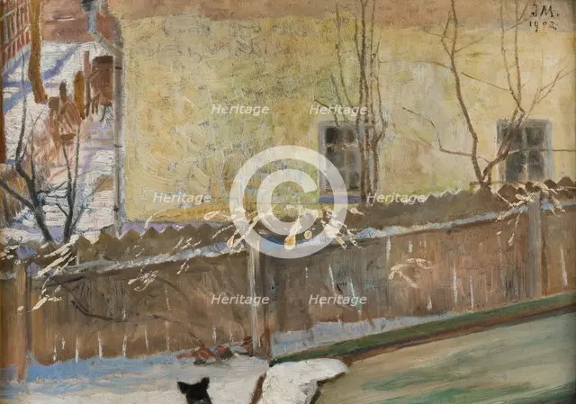 Winter Landscape, 1902. Creator: Jacek Malczewski.