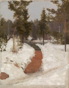 Winter Landscape, 1903. Creator: Il'ya Repin