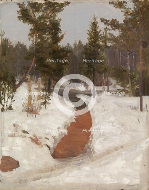 Winter Landscape, 1903. Creator: Il'ya Repin.