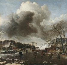 Winter Landscape, unknown date. Creator: Jan van de Cappelle