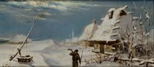 Winter Landscape, between 1901-1910. Creator: Teodor Marian Talowski