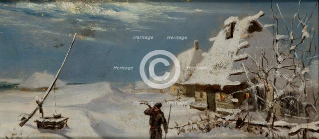 Winter Landscape, between 1901-1910. Creator: Teodor Marian Talowski.