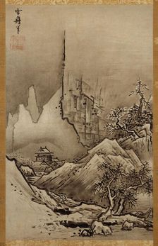 Winter Landscape, c1470. Creator: Sesshu; Toyo (1420-1506)