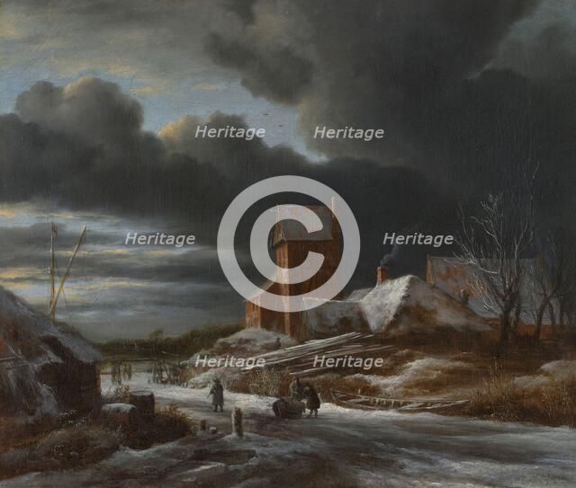 Winter Landscape, c.1665. Creator: Jacob van Ruisdael.
