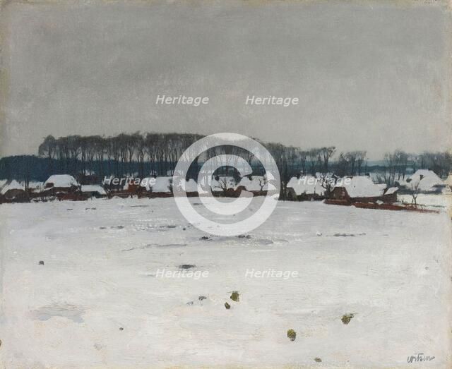 Winter Landscape, c.1885-c.1922. Creator: Willem Witsen.