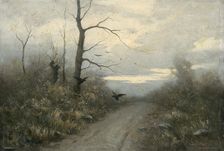 Winter landscape, c1911. Creator: Felicián Moczik