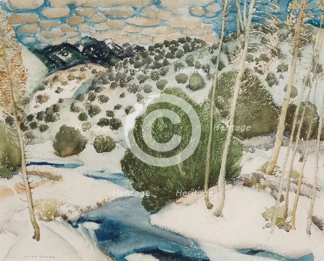 Winter Landscape. Creator: Victor Higgins.
