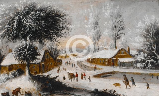 Winter Landscape, possibly 17th century. Creator: Unknown.
