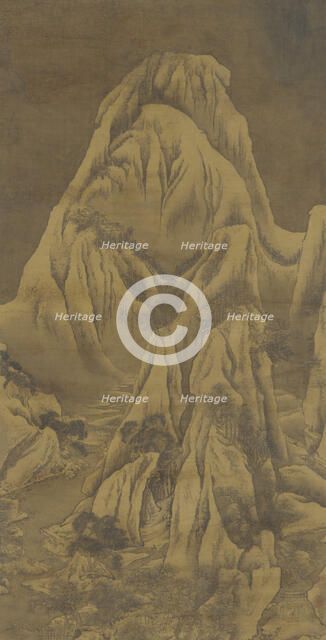 Winter Landscape, Qing dynasty, 18th century. Creator: Yuan Jiang.