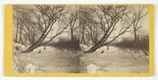 Winter Lane in the Country, 1875/99. Creator: Unknown