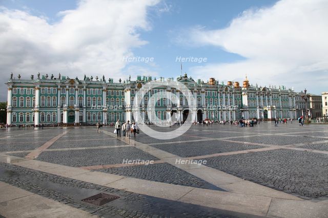 Winter Palace, Hermitage Museum, St Petersburg, Russia, 2011. Creator: Sheldon Marshall.