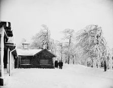 Winter, Prospect Park, Niagara Falls, between 1880 and 1901. Creator: Unknown