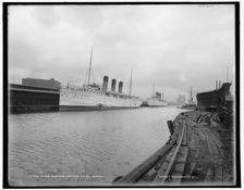 Winter quarters, Northern S.S. Co., Buffalo, between 1890 and 1901. Creator: Unknown